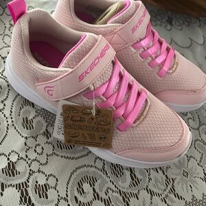 Skechers Kids Light Pink Sneakers